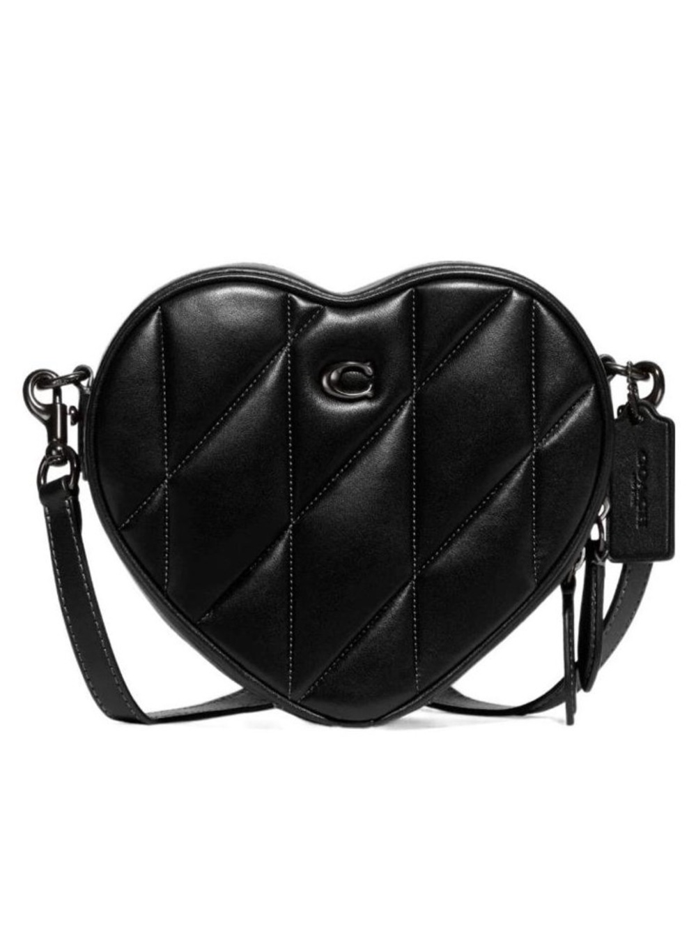 Coach heart-shape crossbody bag